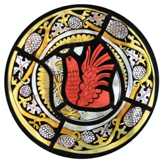 vitrail reproduction armoirie peinture verre restauration jura bourgogne franche comte atelier 630