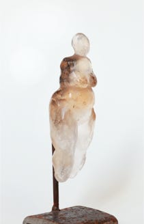 pate verre venus prehistoire sculpture art gwenola hatet