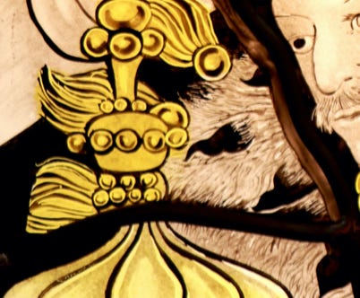 vitrail copie religieux anglais peinture verre restauration jura bourgogne franche comte atelier 630