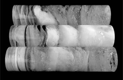 pate verre contemporain art sculpture carottage sensible glace charles forzinetti