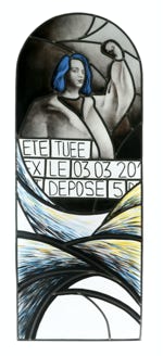 vitrail eglise feminisme art gwenola hatet