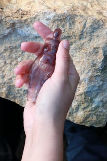 pate verre venus prehistoire sculpture art gwenola hatet