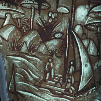 vitrail contemporain art bd jules verne terre creuse charles forzinetti